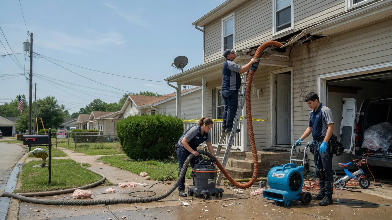 Water Damage Restoration in Helmetta, NJ near me